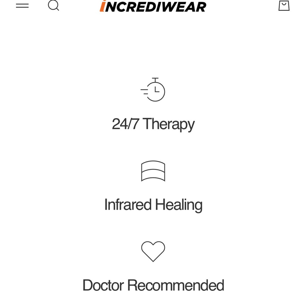 Incrediwear Set of Ankle Sleeves Size L - Picture 8 of 8